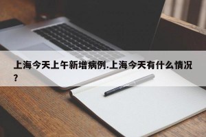 上海今天上午新增病例.上海今天有什么情况？