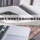 邯郸限号/邯郸限号查询2025最新消息今天